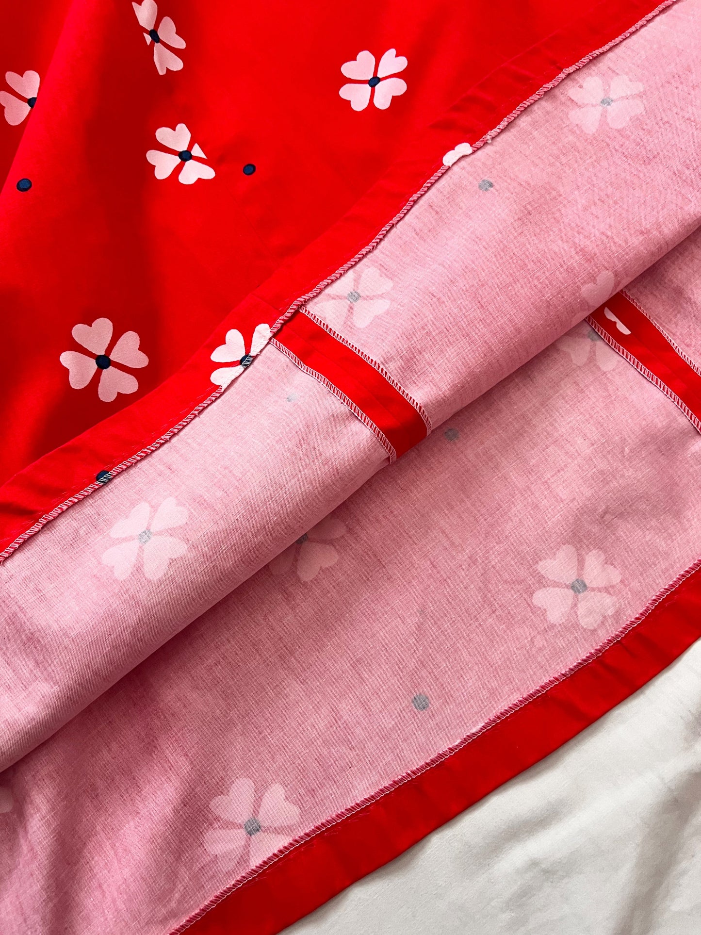 70s Pia & Paula cotton dress, Size M