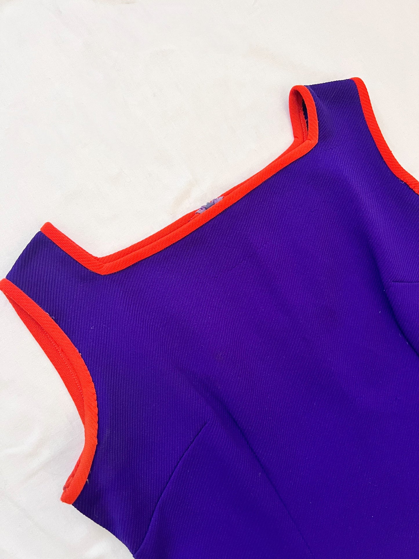 60s purple dress, Size M