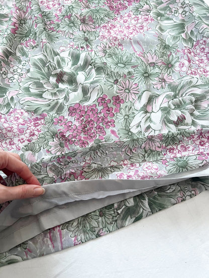 70s floral dress, Size M