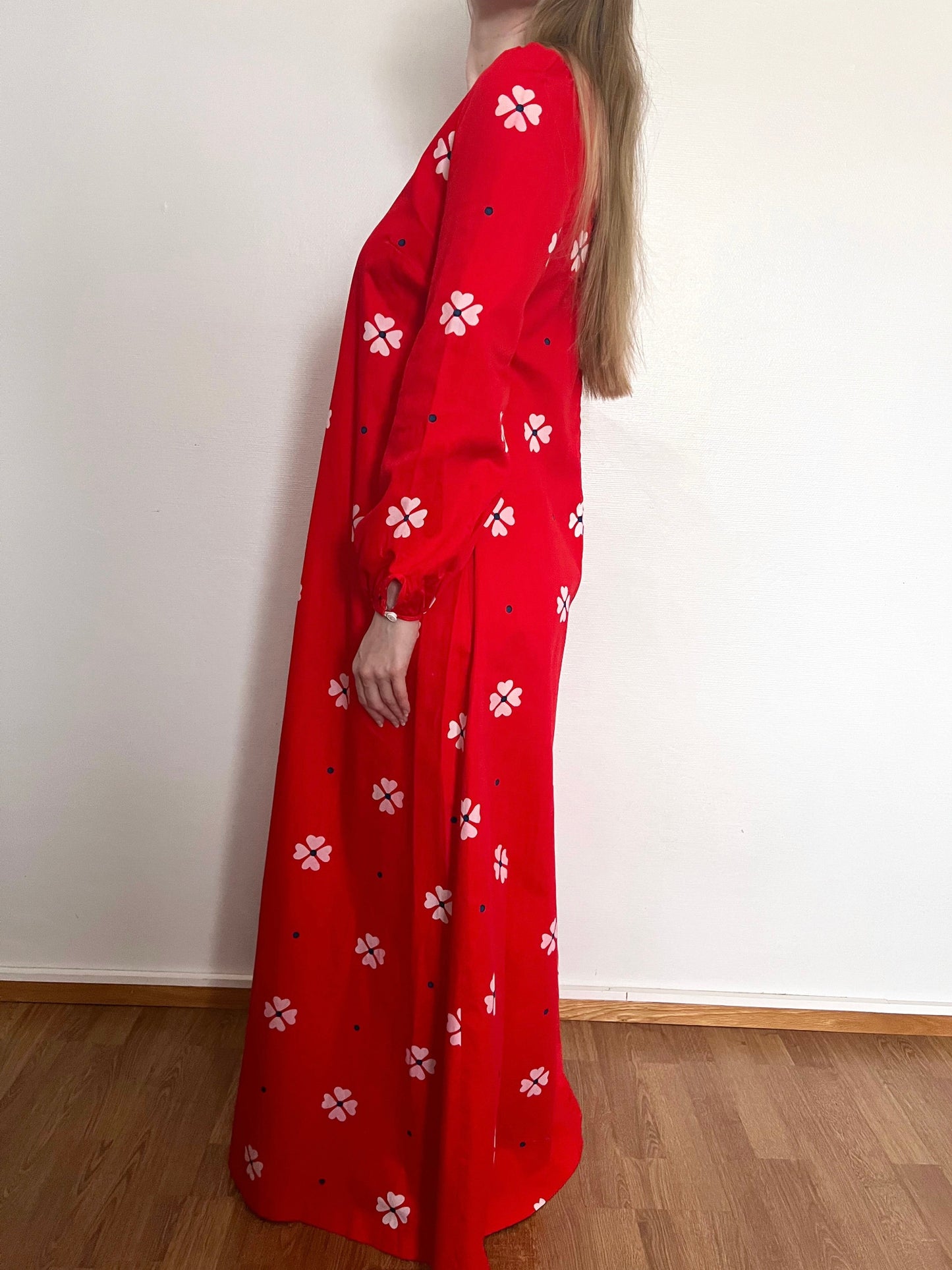 70s Pia & Paula cotton dress, Size M