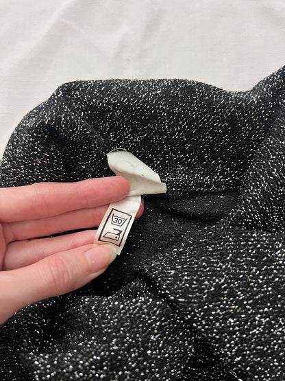 70s glittery blouse, Size L