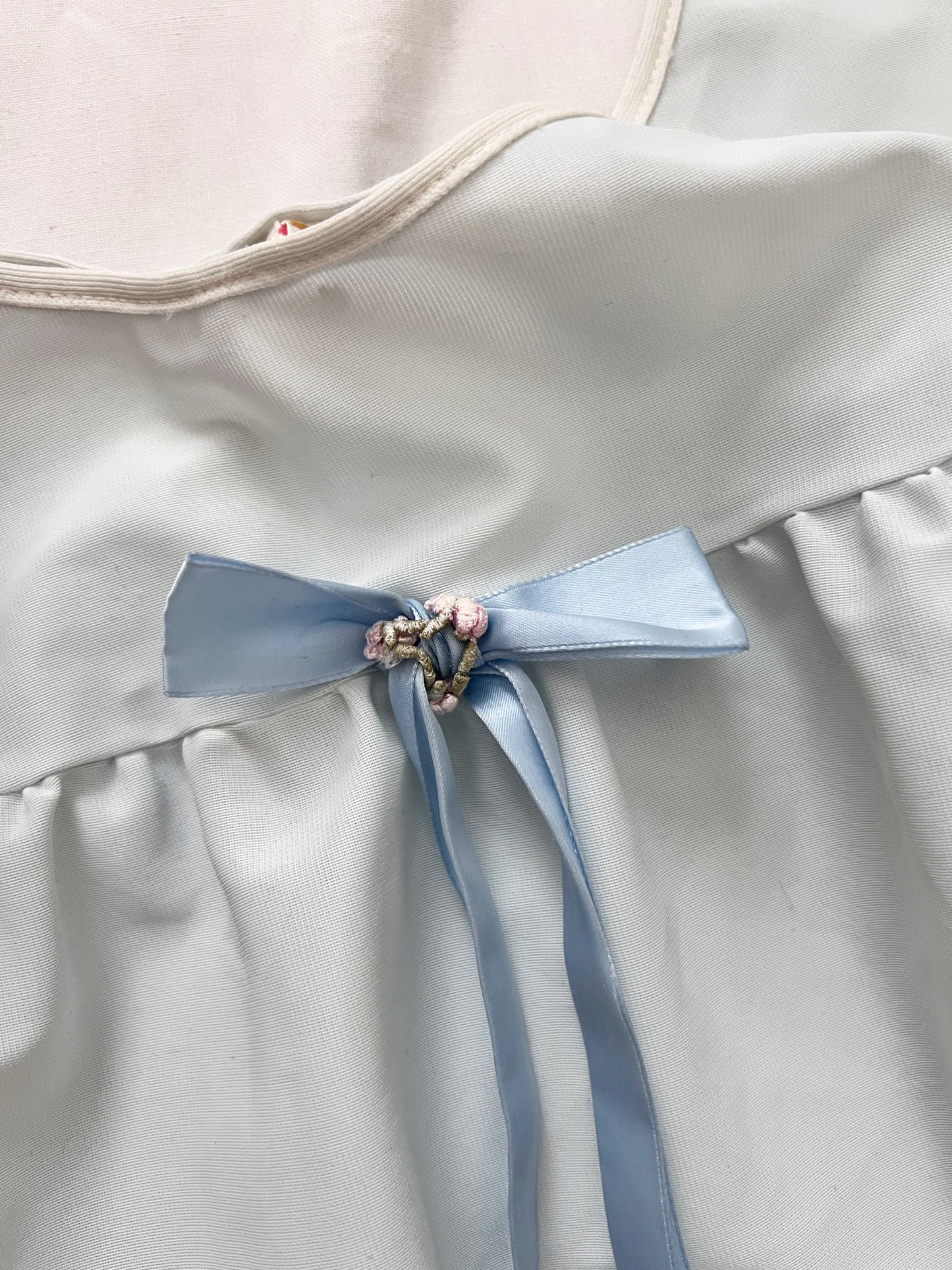 60s pale blue nightgown, Size M-L
