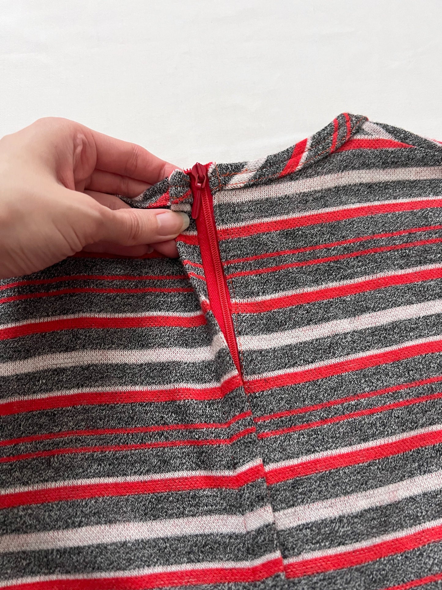 Striped mini dress, Size XS-S