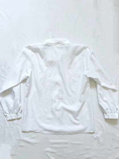 White 80s shirt, Size M-L