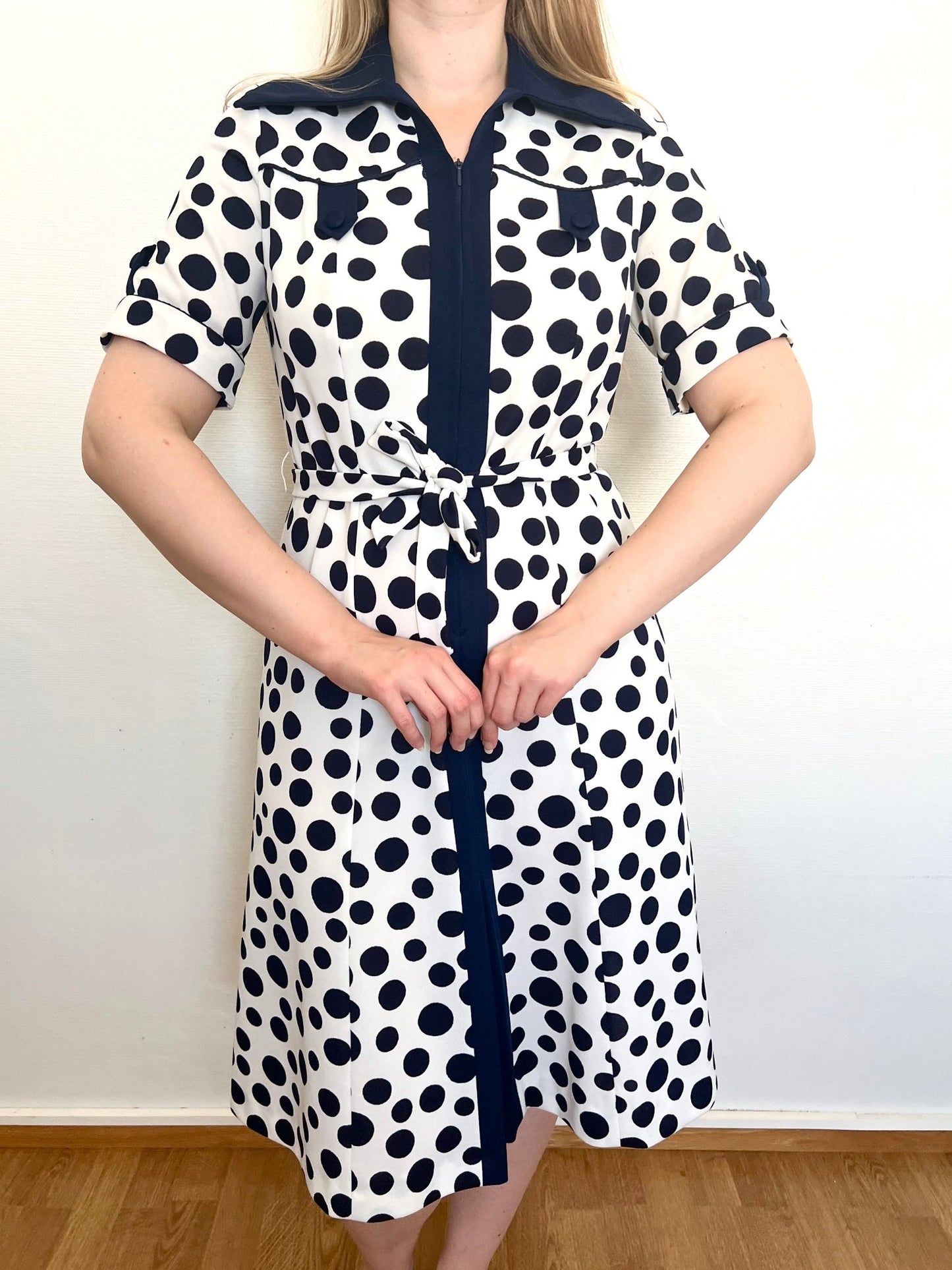 Polka dot dress, Size S