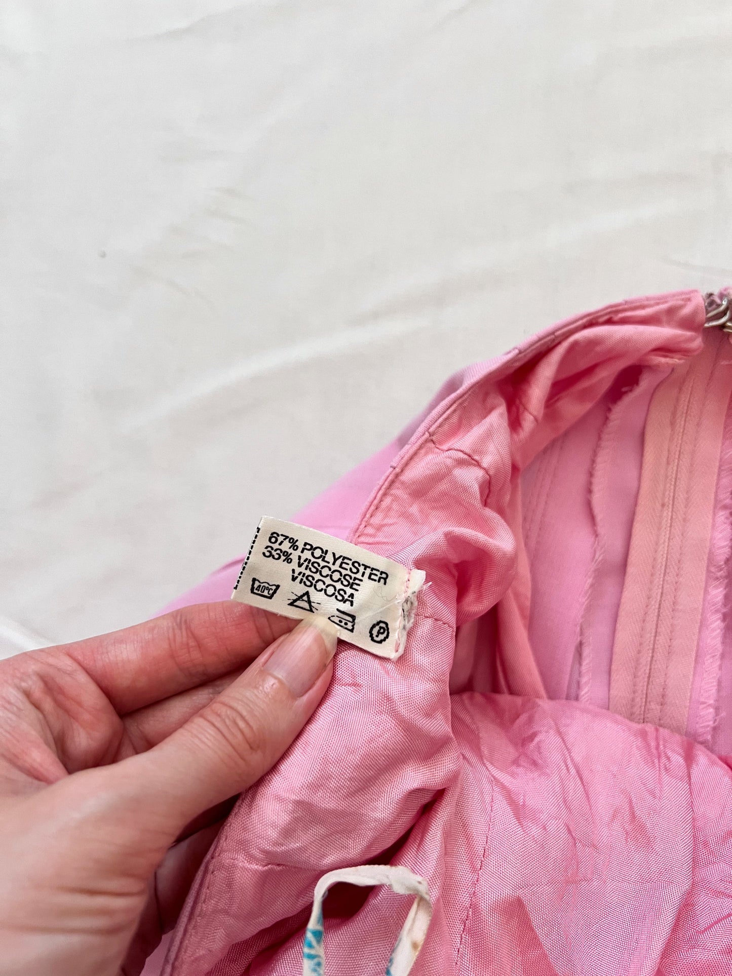 70s pink skirt, Size XS