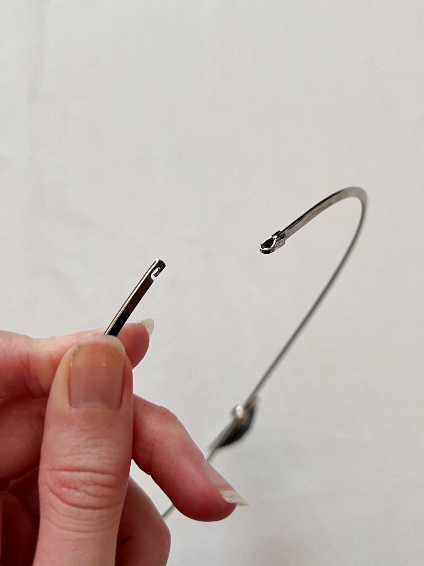 70s black stone choker necklace