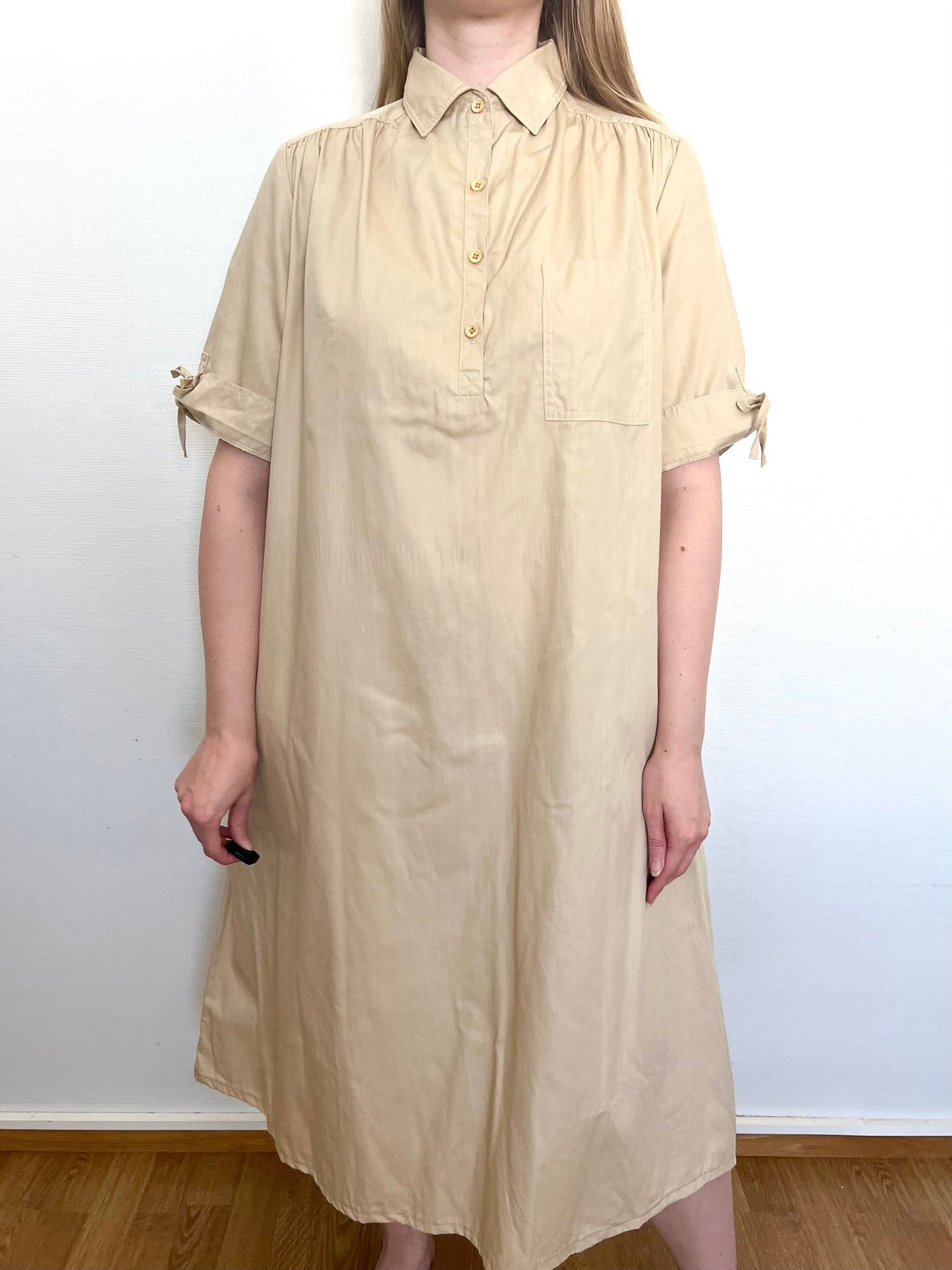 Beige dress, Size L-XL