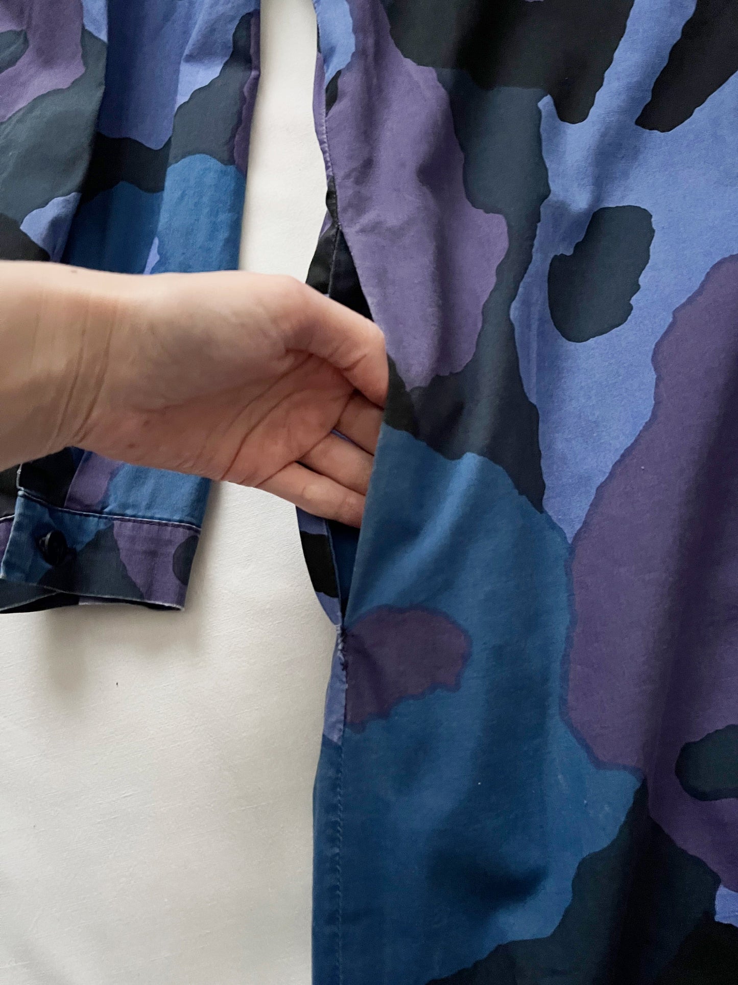 70s Marimekko 100% cotton dress, Size XS-S