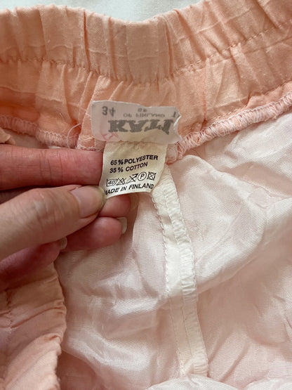 70s/80s peach skirt, Size XS-S
