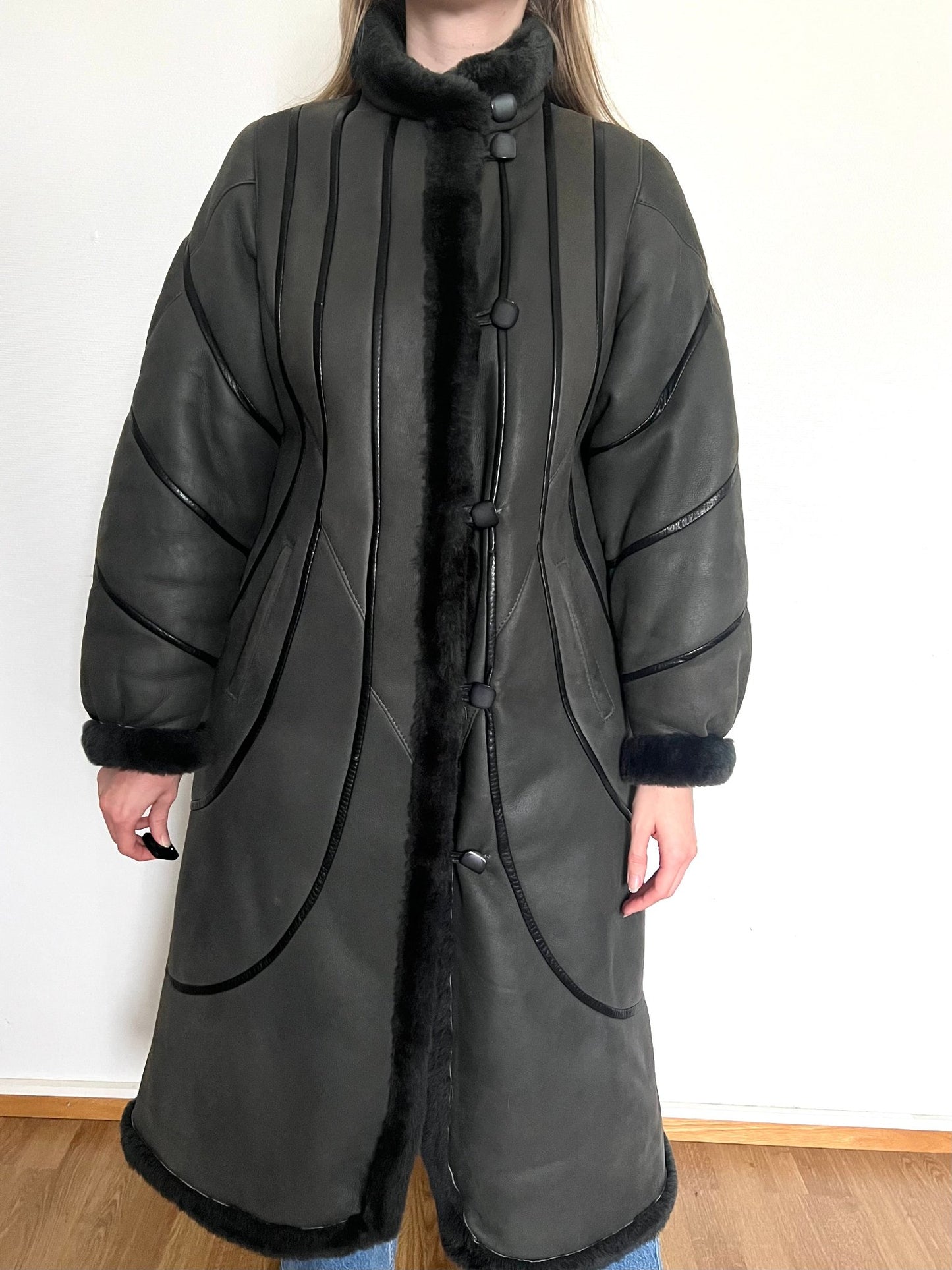 70s winter coat, Size S-M