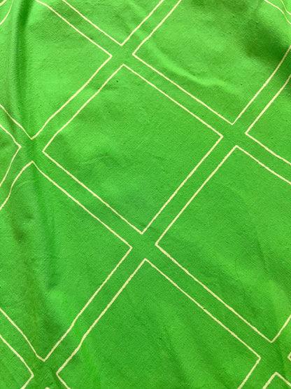70s Vuokko green maxi skirt, Size S-M