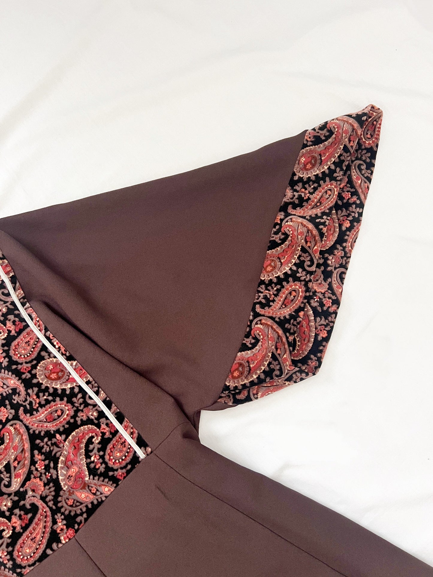 60s brown dress, Size S-L
