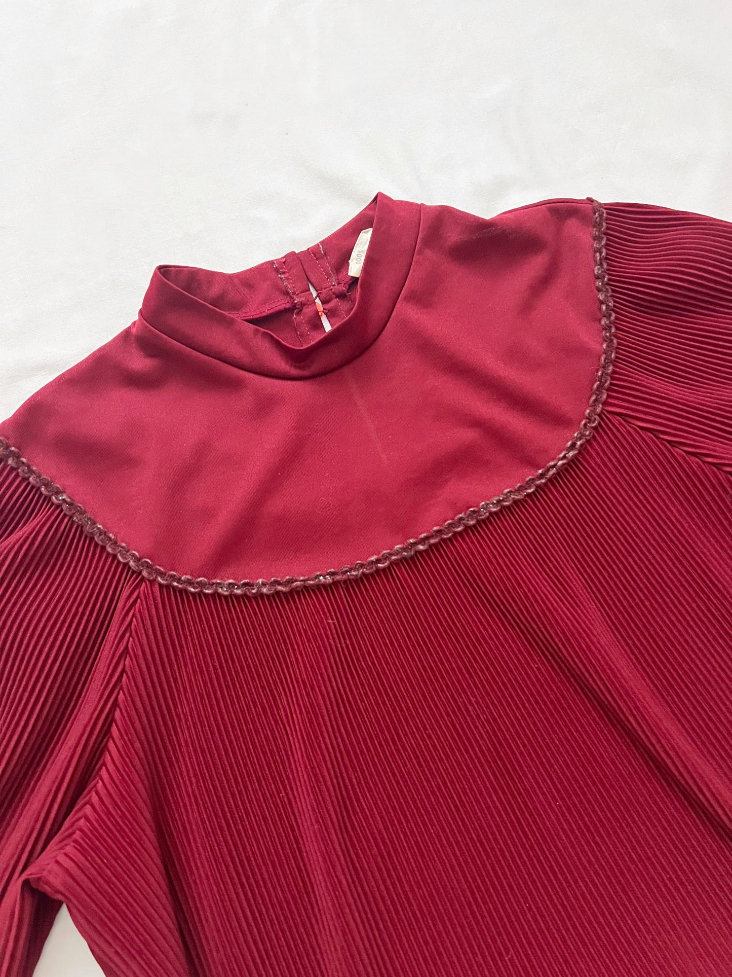 70s burgundy t-shirt, Size M-XL