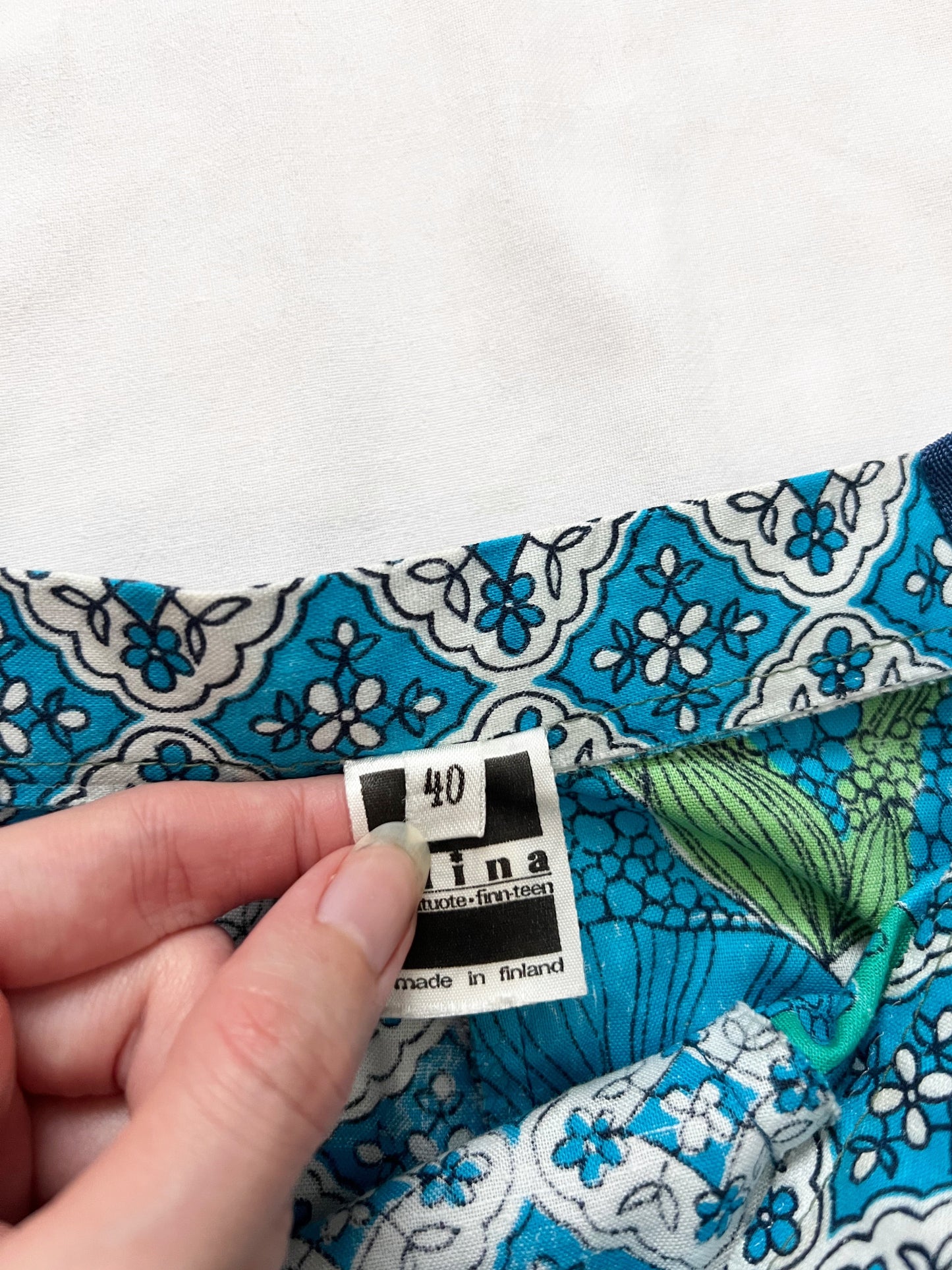60s/70s patchwork skirt, Size S