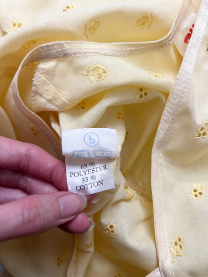 70s butter yellow dress, Size XS-S