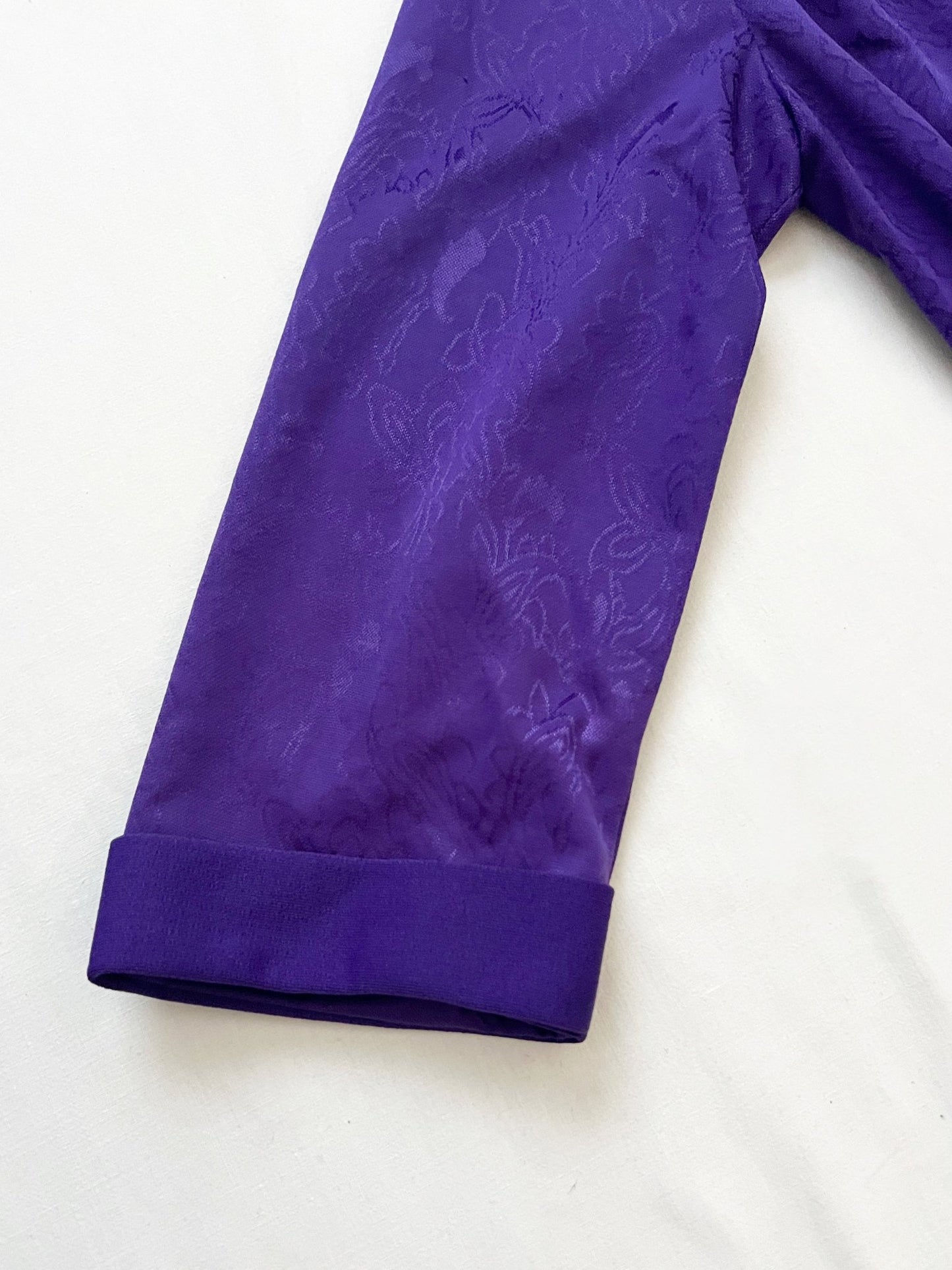 Purple 80s dress, Size S-M