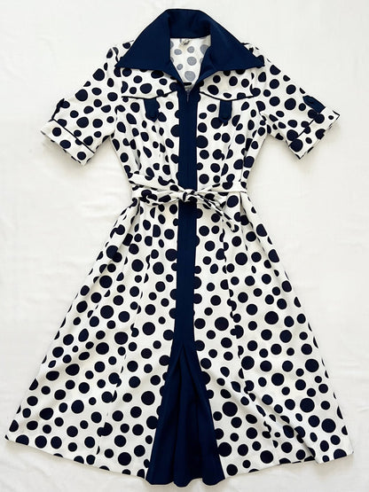 Polka dot dress, Size S