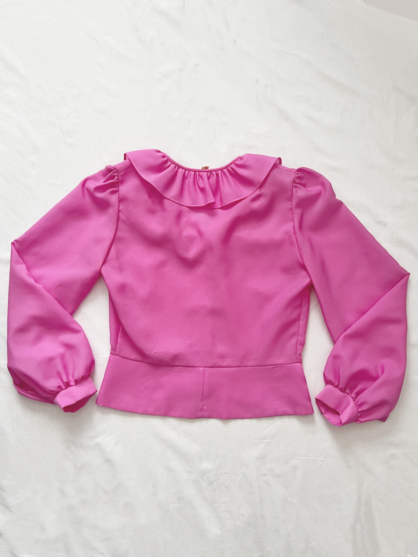 70s pink blouse, Size M
