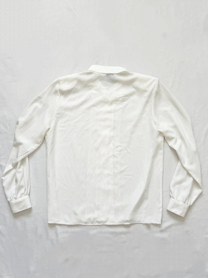 80s white shirt, Size L