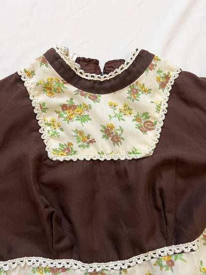 70s Victorian-inspired maxi dress, Size XS-S