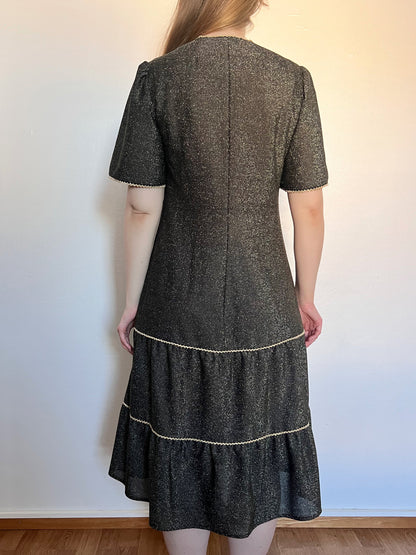 70s shimmery dress, Size S-M