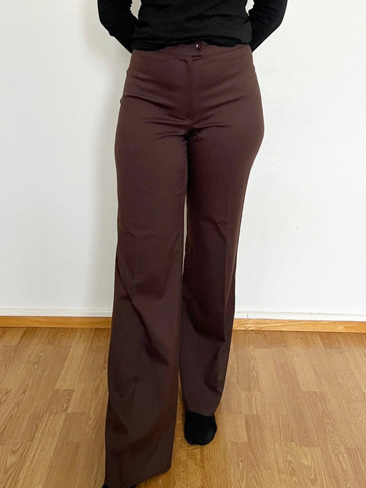 Dark brown pants, Size S