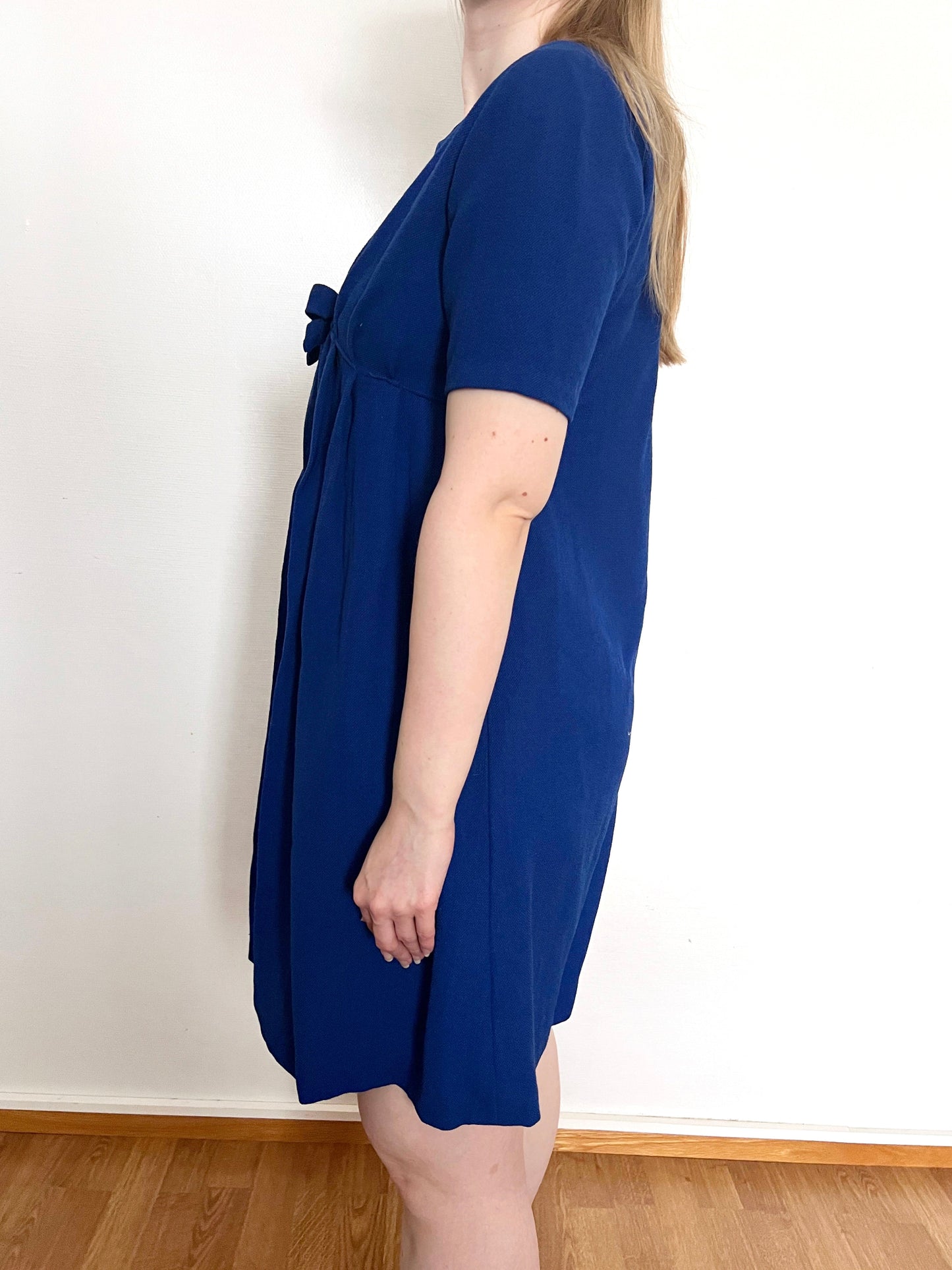 Blue bow dress, Size M