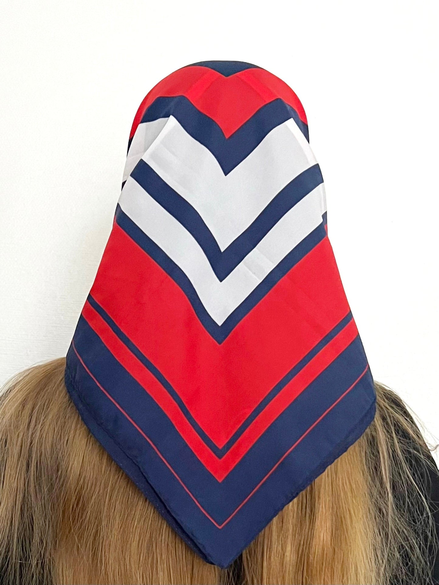 Red, white & blue scarf