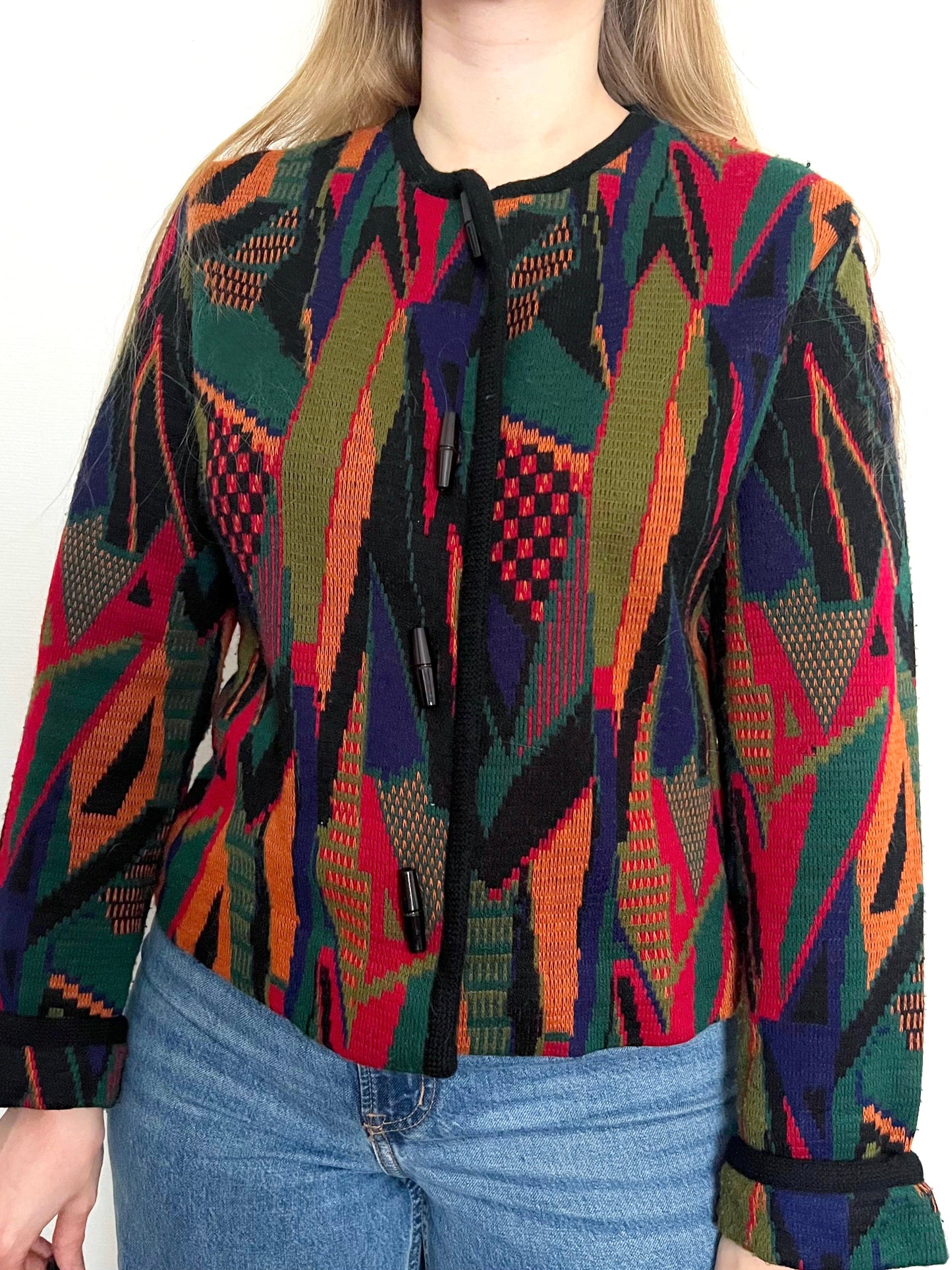 Colorful cardigan, Size S