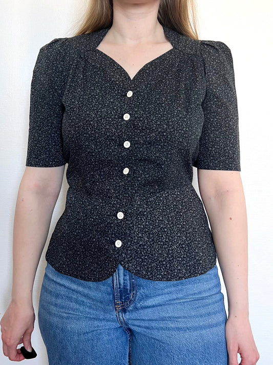 60s dark gray t-shirt, Size S-M