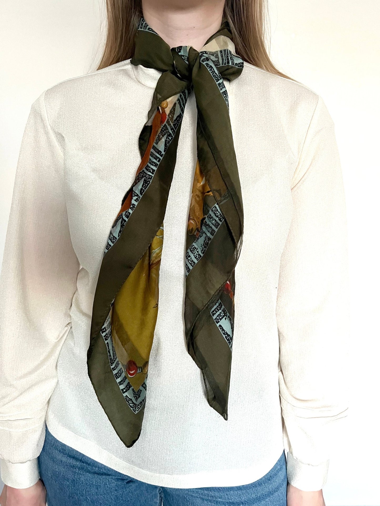 Earthy toned scarf