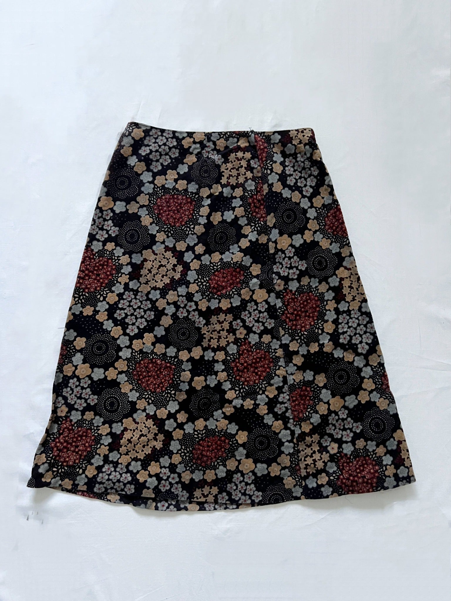 A 70s flower skirt 