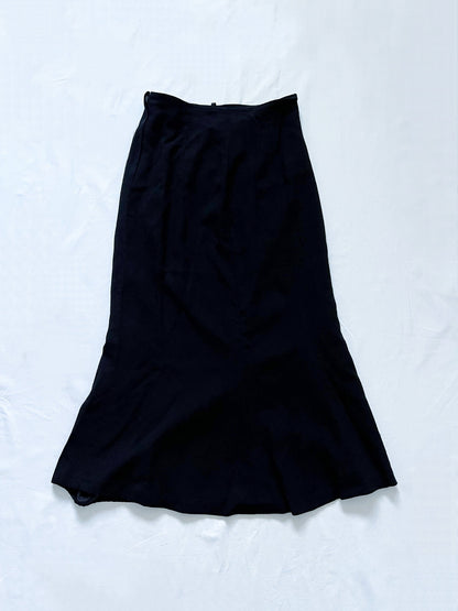 80s Marimekko black skirt, Size S