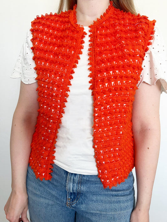 Orange vest, Size S