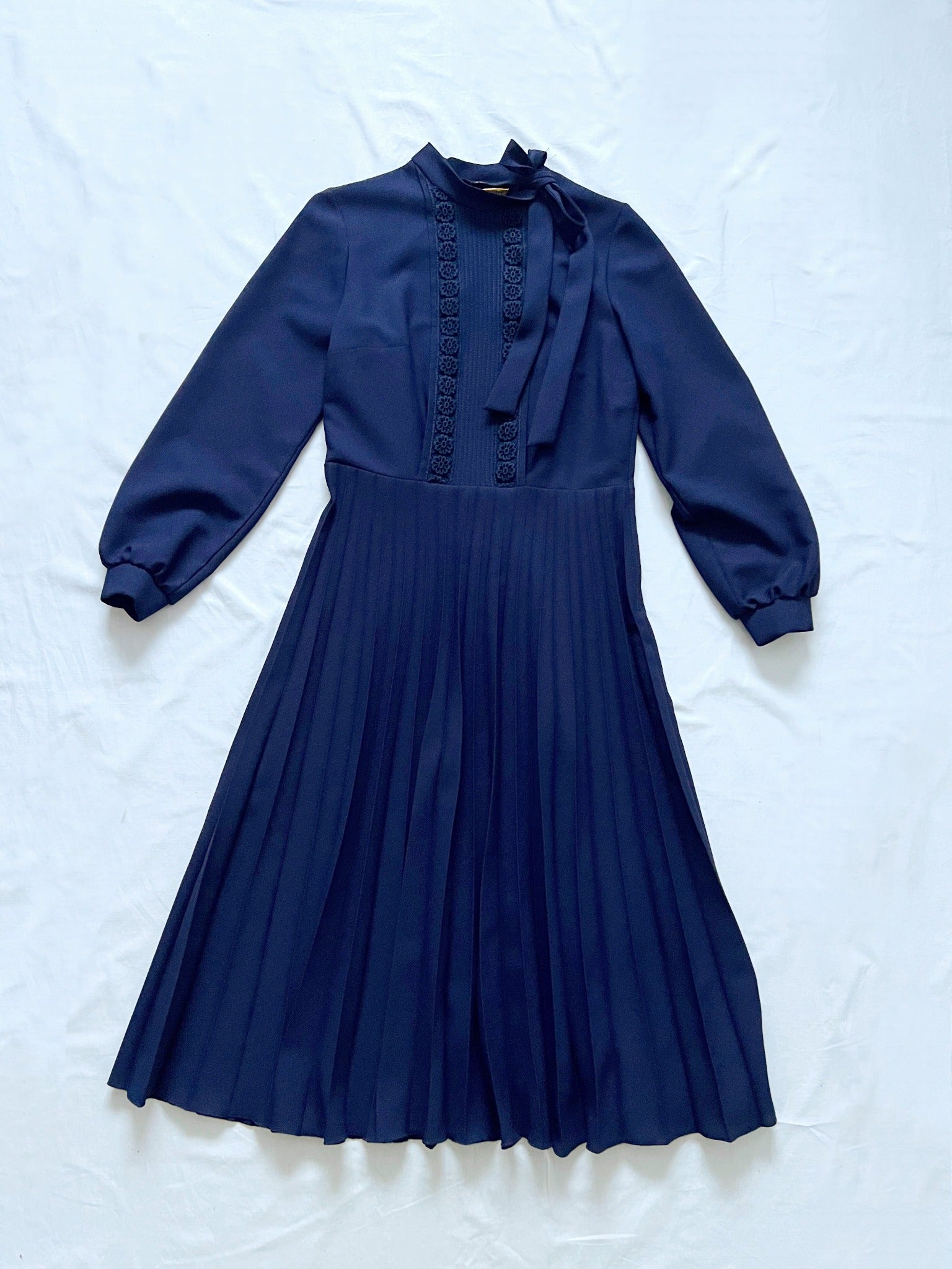 A blue vintage dress