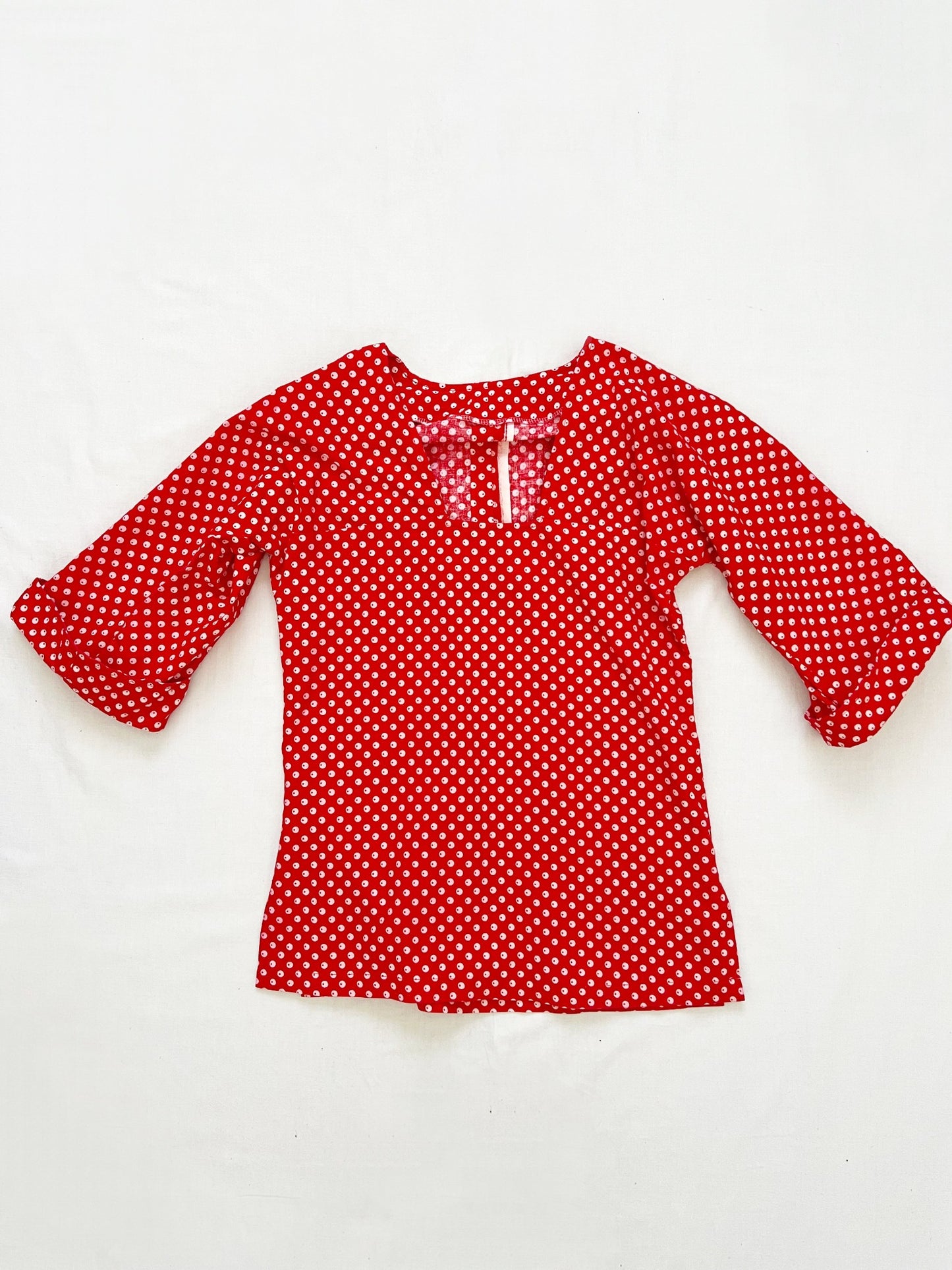 Polka dot t-shirt, Size XS-S