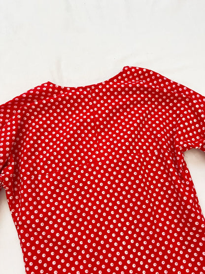 Polka dot t-shirt, Size XS-S