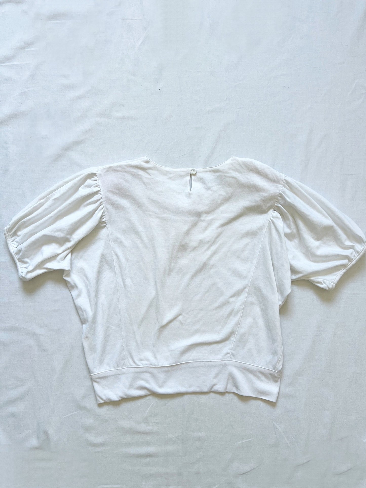 80s white t-shirt, Size M