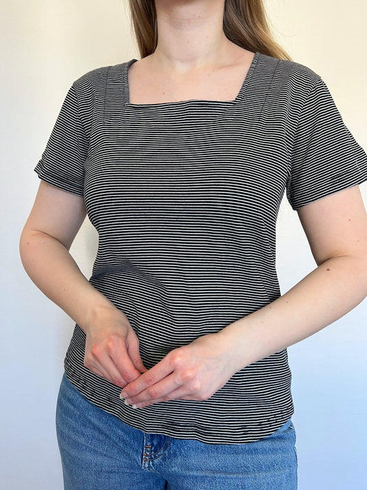 Striped cotton t-shirt, Size M