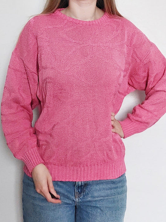 Pink knit, Size L