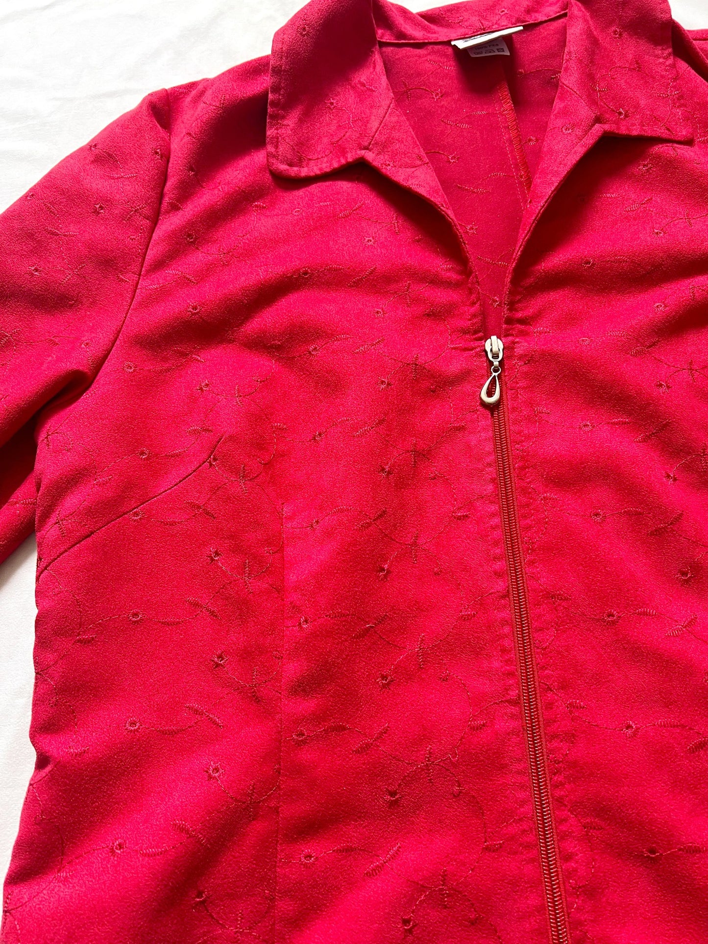 Red summer jacket, Size L-XL