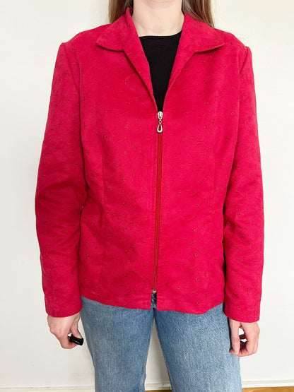 Red summer jacket, Size L-XL