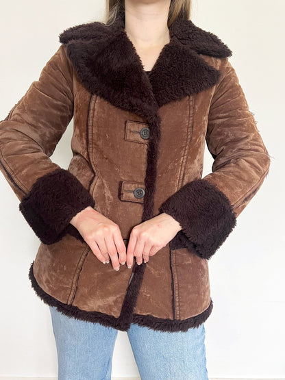 Dixi coat shearling jacket, Size S-M