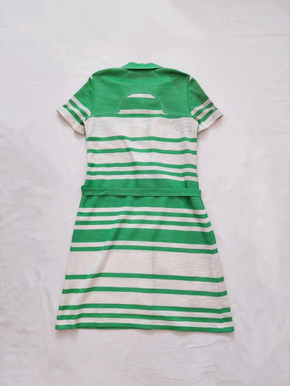 Green and white dress, Size S-M